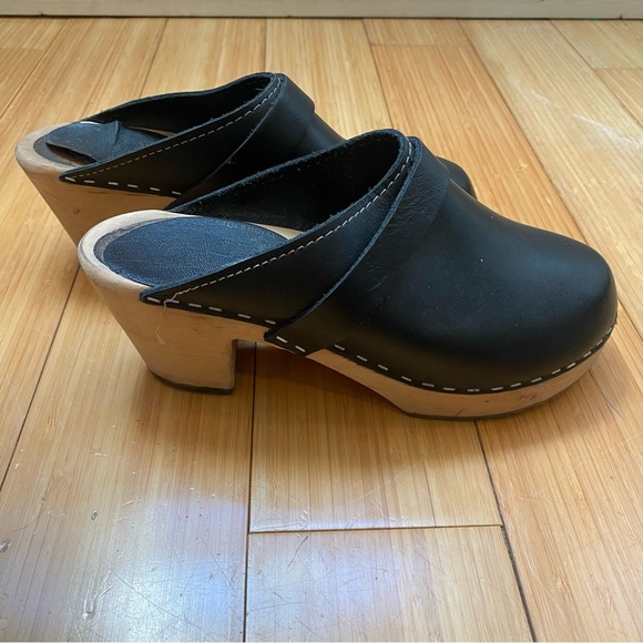 Lotta from Stockholm Black Clogs, size 36 - Picture 4 of 10